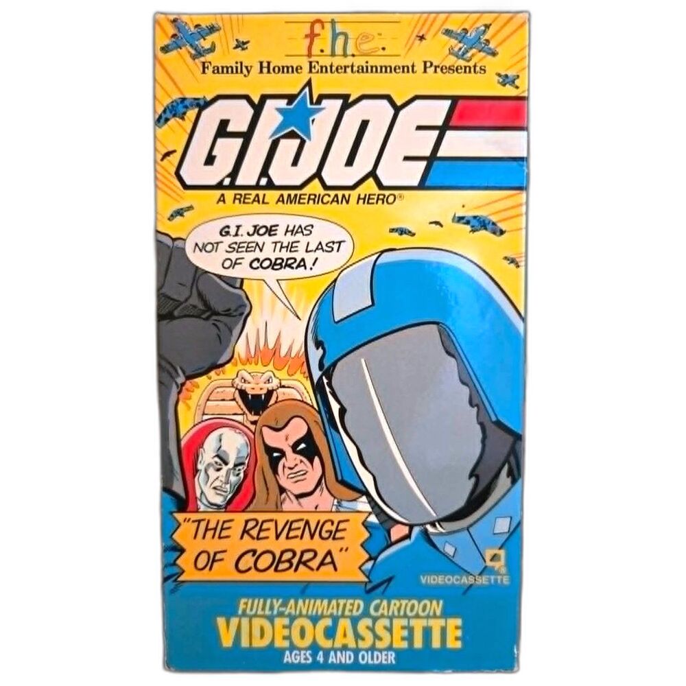 G.I. Joe: The Revenge of Cobra VHS Family Home Entertainment